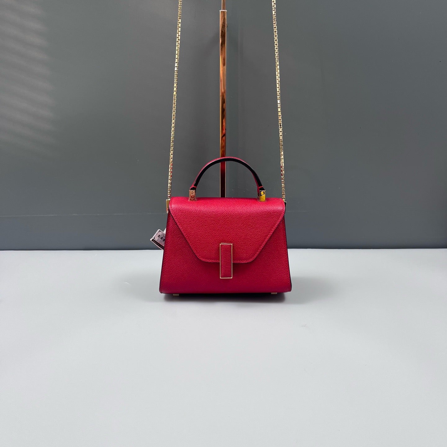 Valextra - Inside Nano - Leather - Red - (mini)