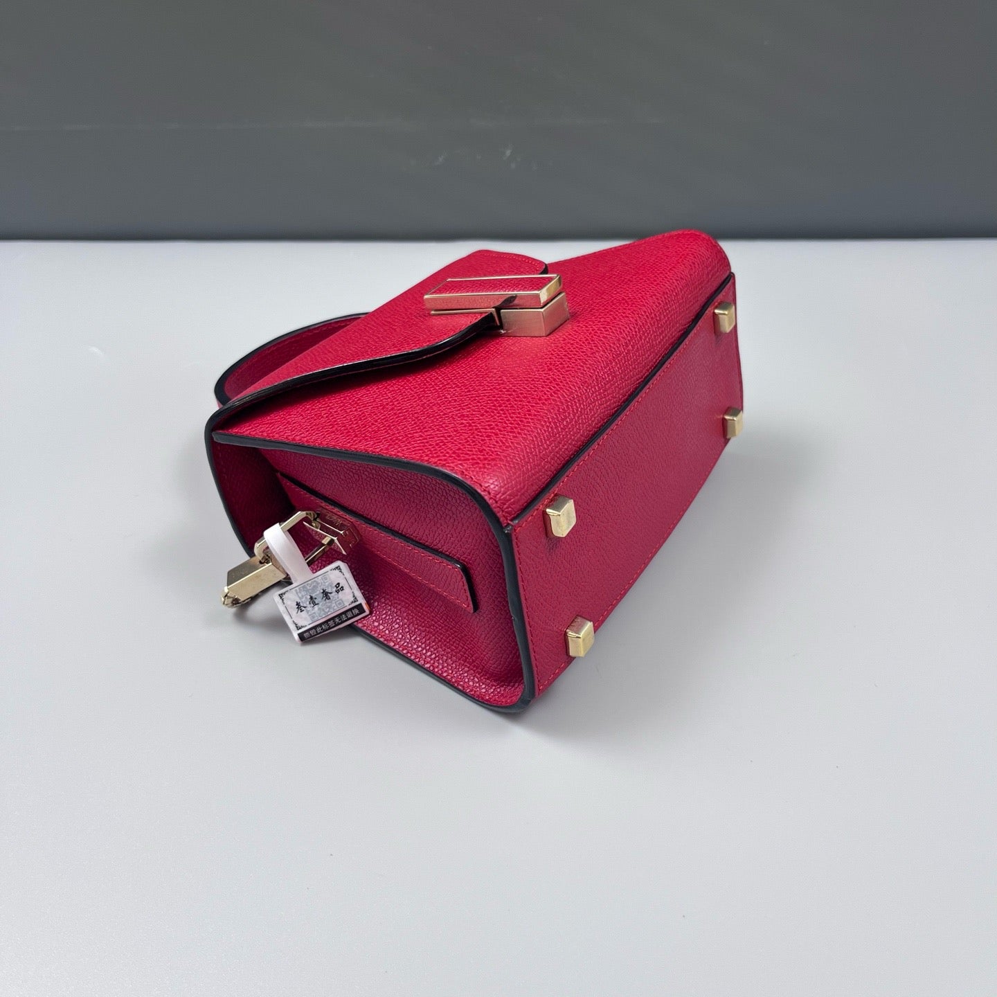 Valextra - Inside Nano - Leather - Red - (mini)