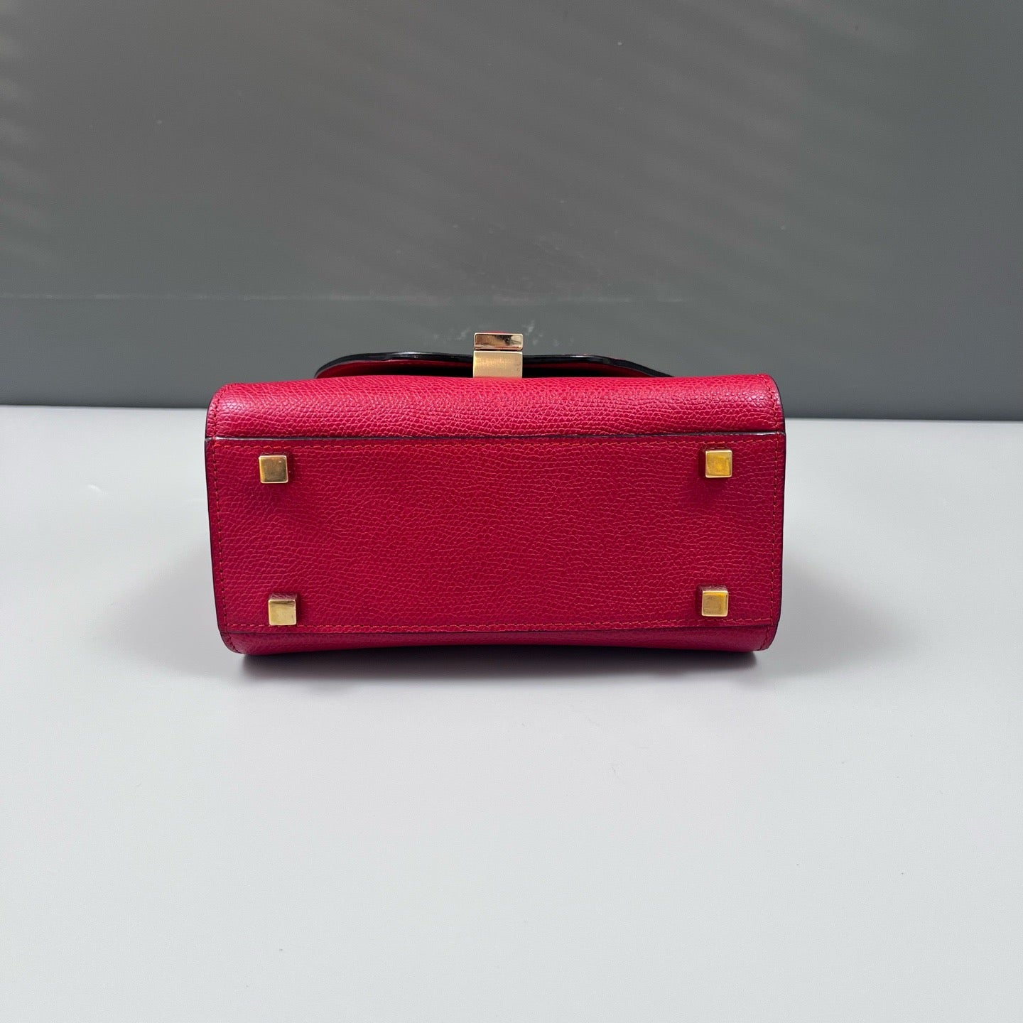 Valextra - Inside Nano - Leather - Red - (mini)