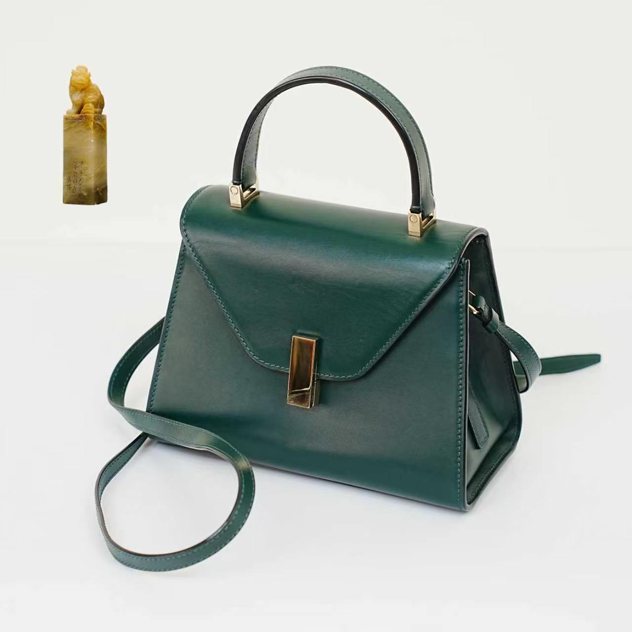 Valextra - Iside Gioiello - Leather - Green - (mini)