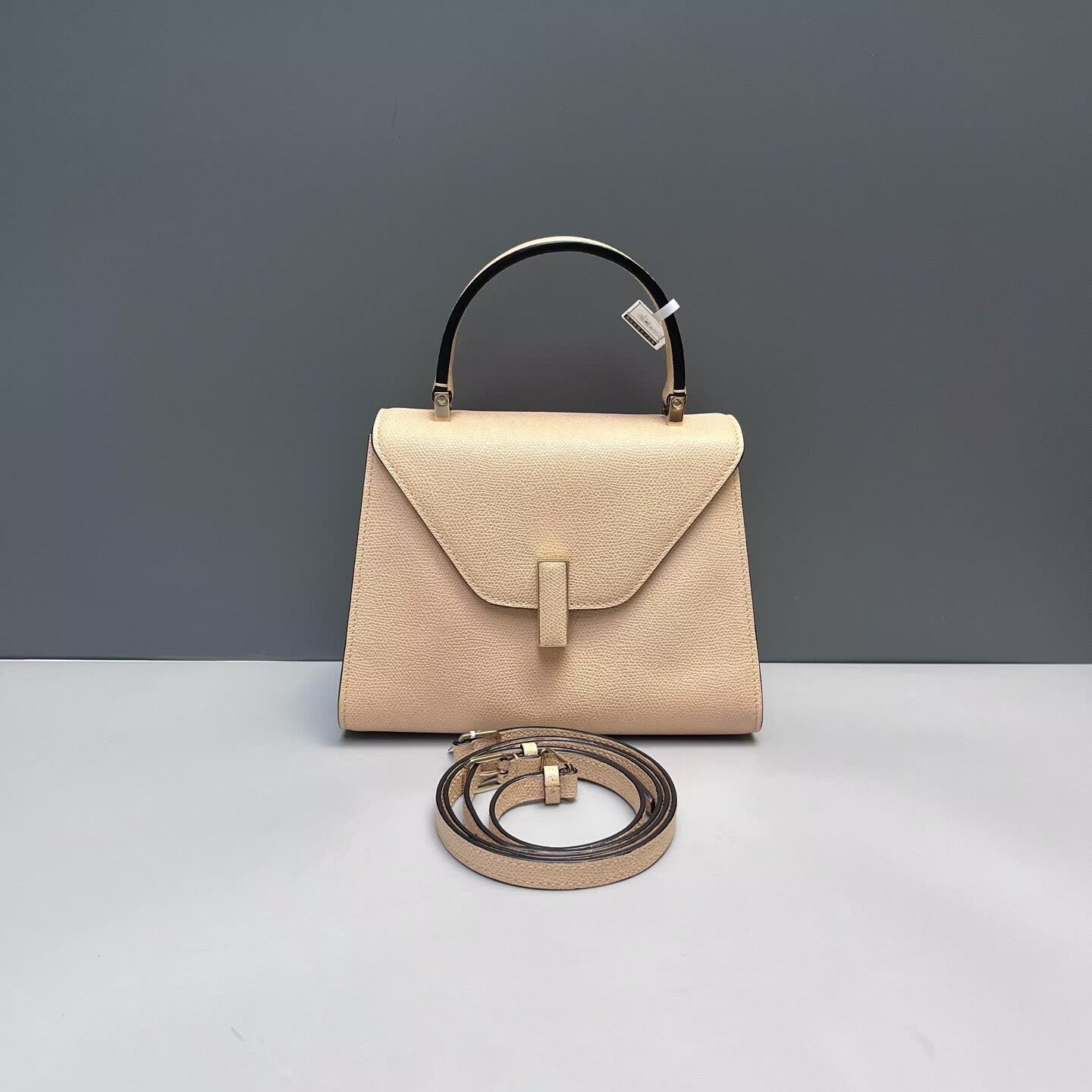 Valextra - Iside - Grained calfskin leather - Pink - (Mini)
