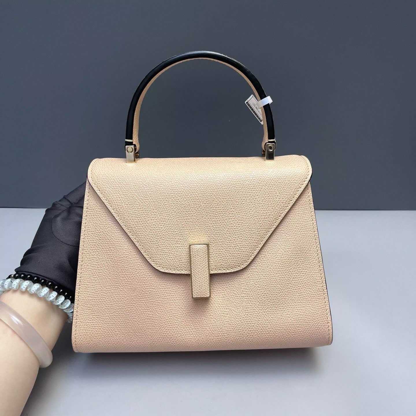 Valextra - Iside - Grained calfskin leather - Pink - (Mini)