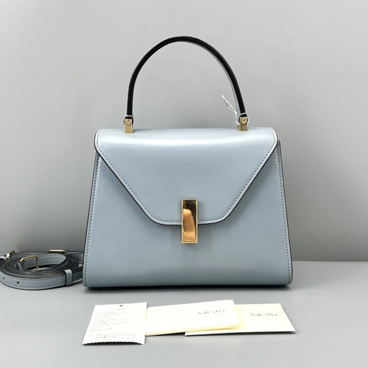 Valextra - Iside - Leather - Blue - (mini)
