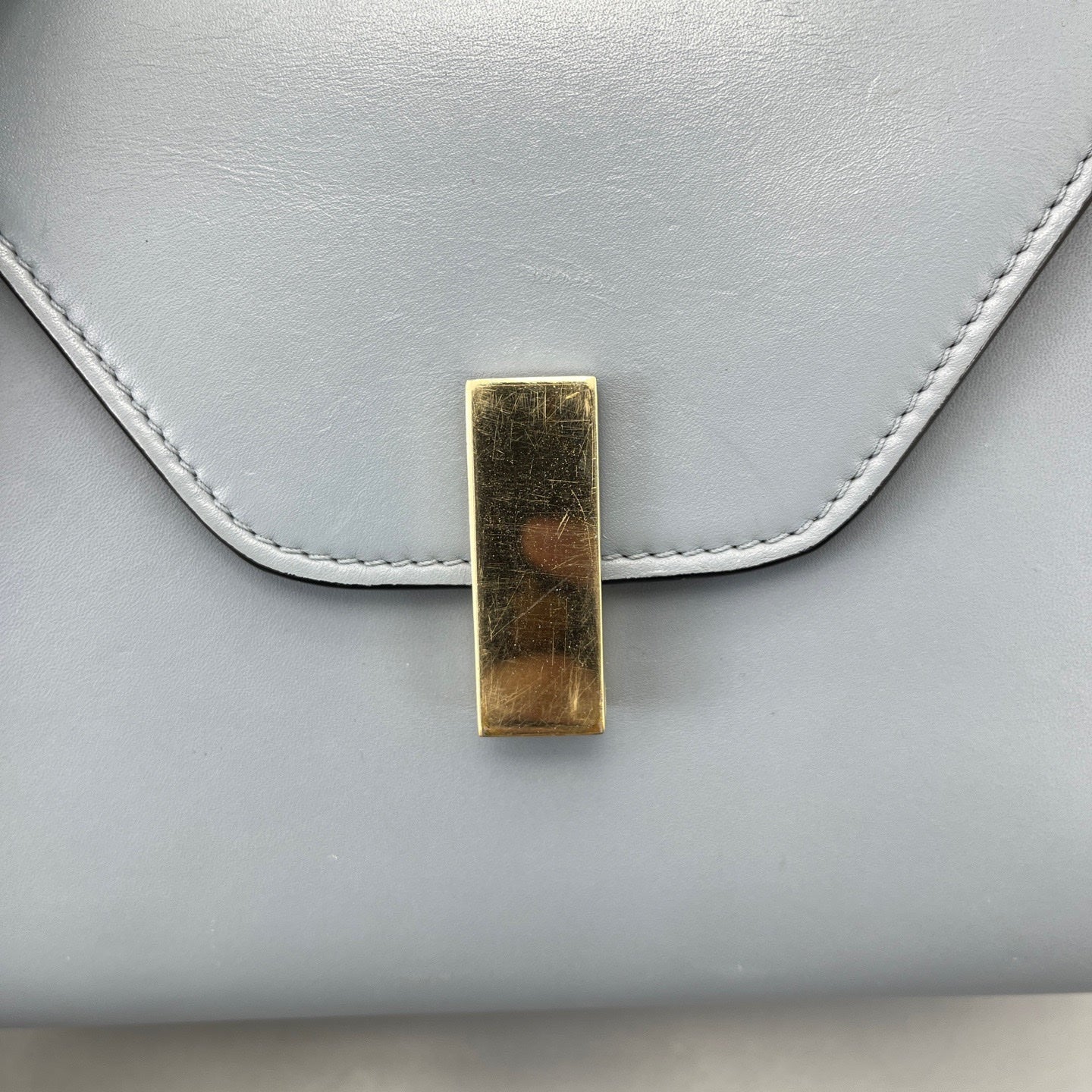 Valextra - Iside - Leather - Blue - (mini)