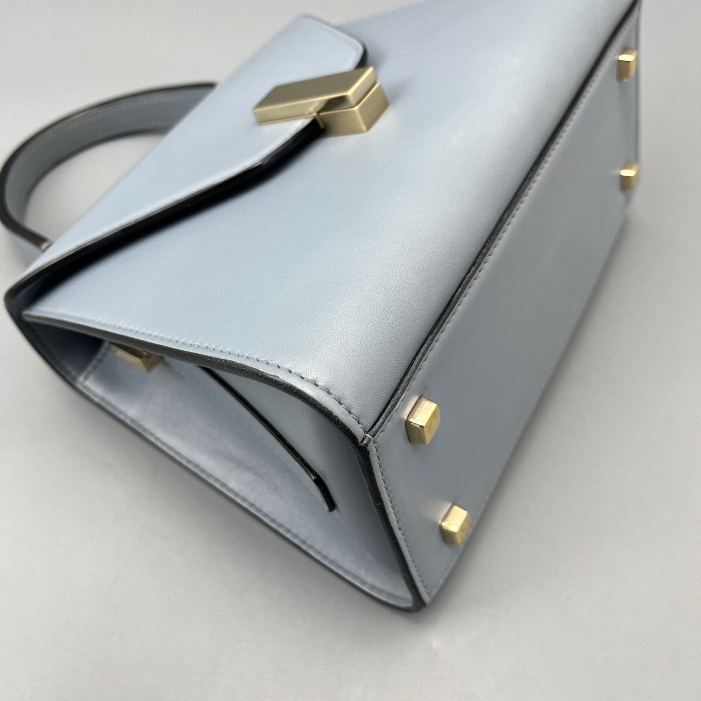Valextra - Iside - Leather - Blue - (mini)