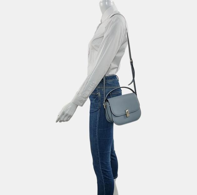 Valextra - Iside - Leather - Blue - (mini)