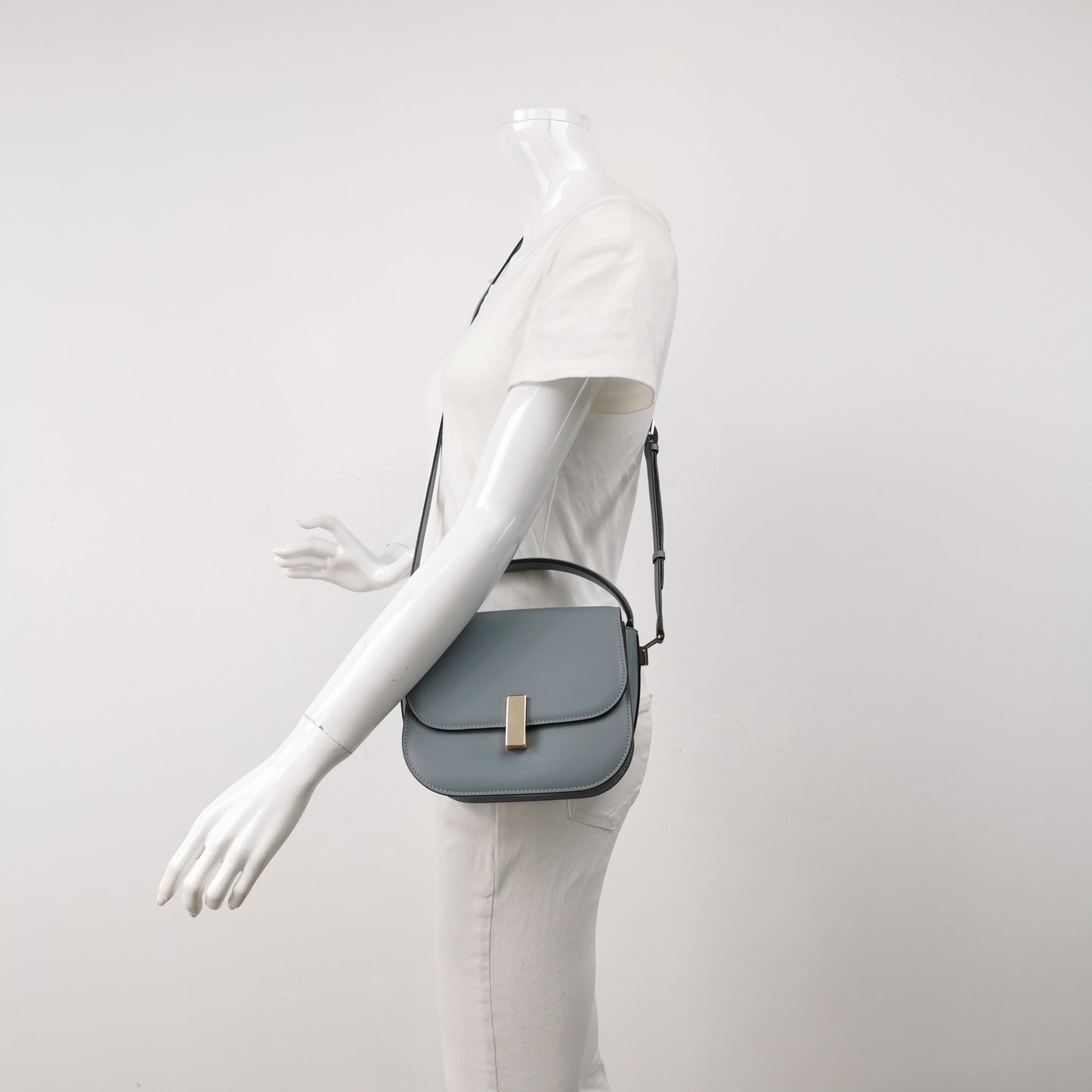 Valextra - Iside - Leather - Blue - (mini)