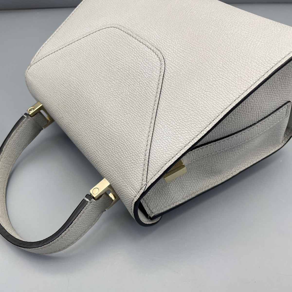 Valextra - Iside - Leather - Grey - (mini)