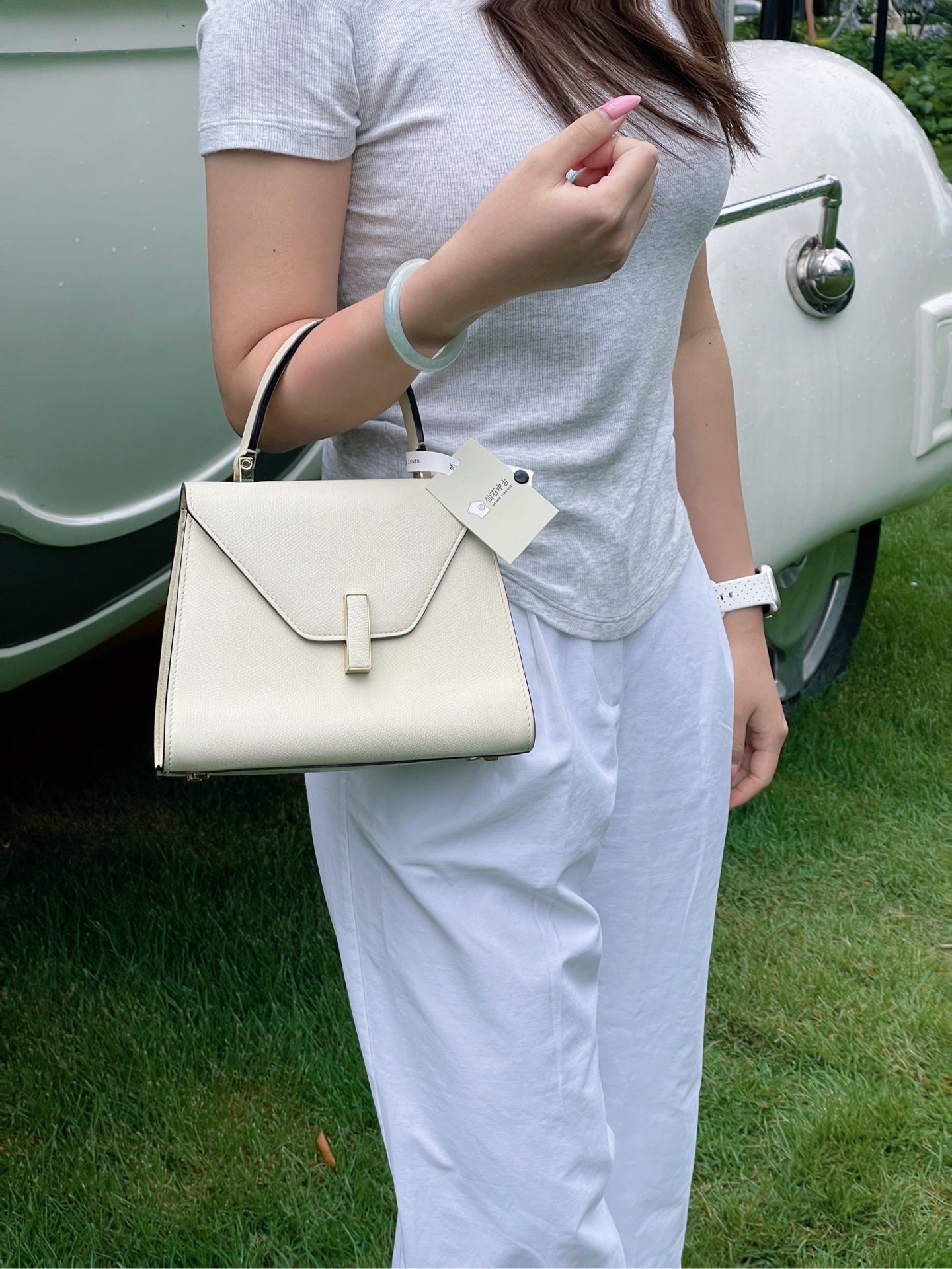 Valextra - Iside - Leather - White - (mini)