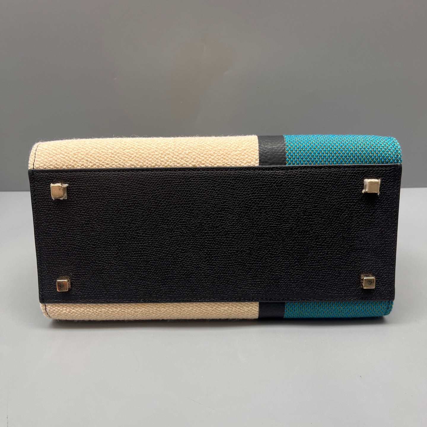 Valextra - Lside Messenger Bag - Wool tweed and leather - Multicolour - (medium)