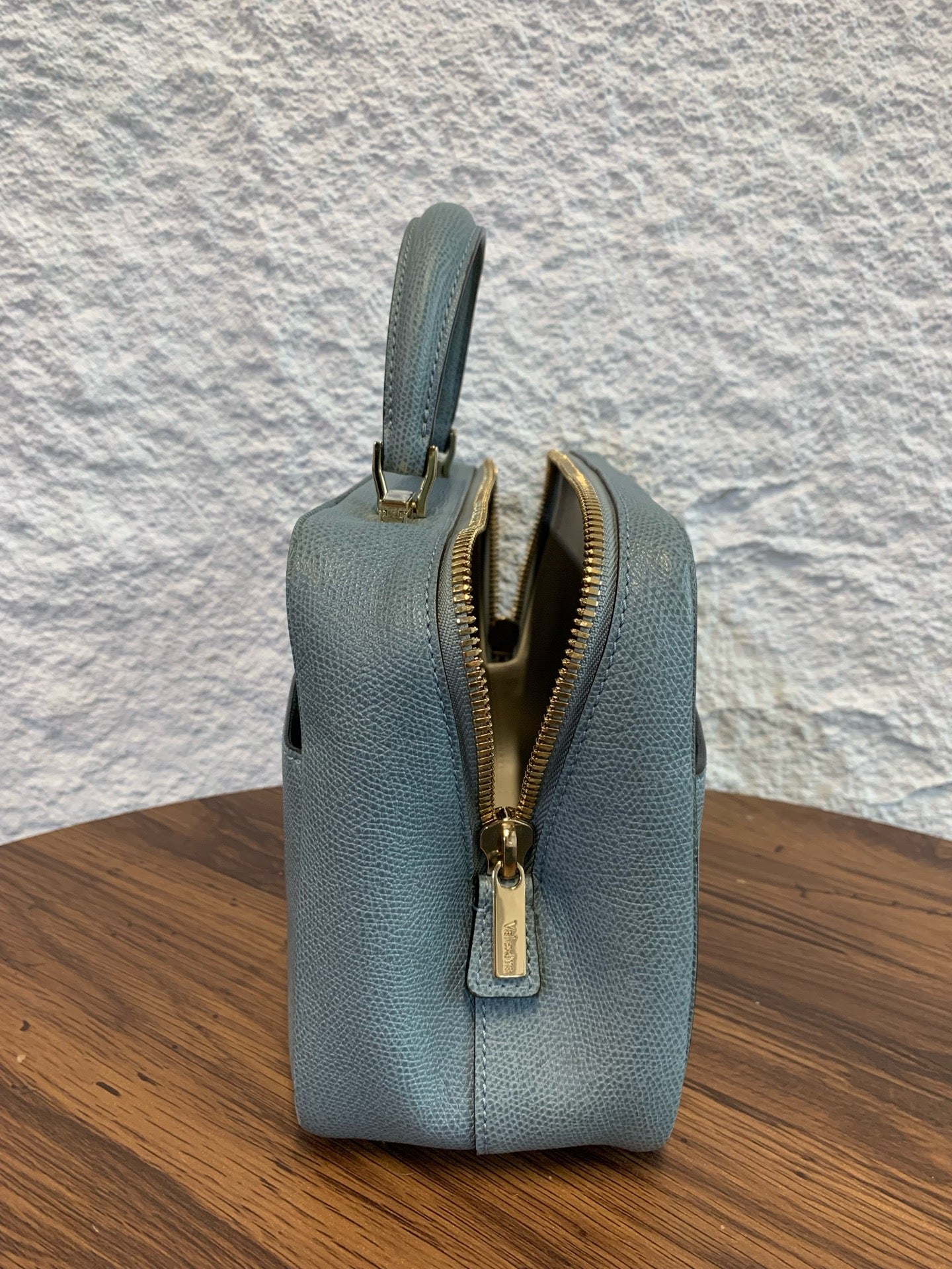 Valextra - Serie S - Leather - Blue - (medium)