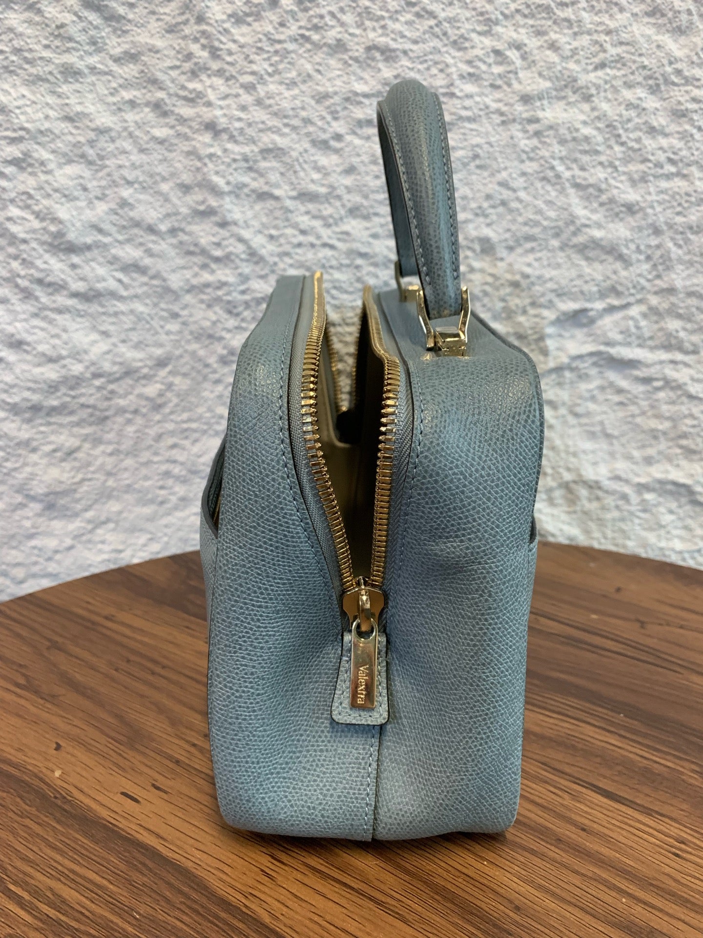 Valextra - Serie S - Leather - Blue - (medium)