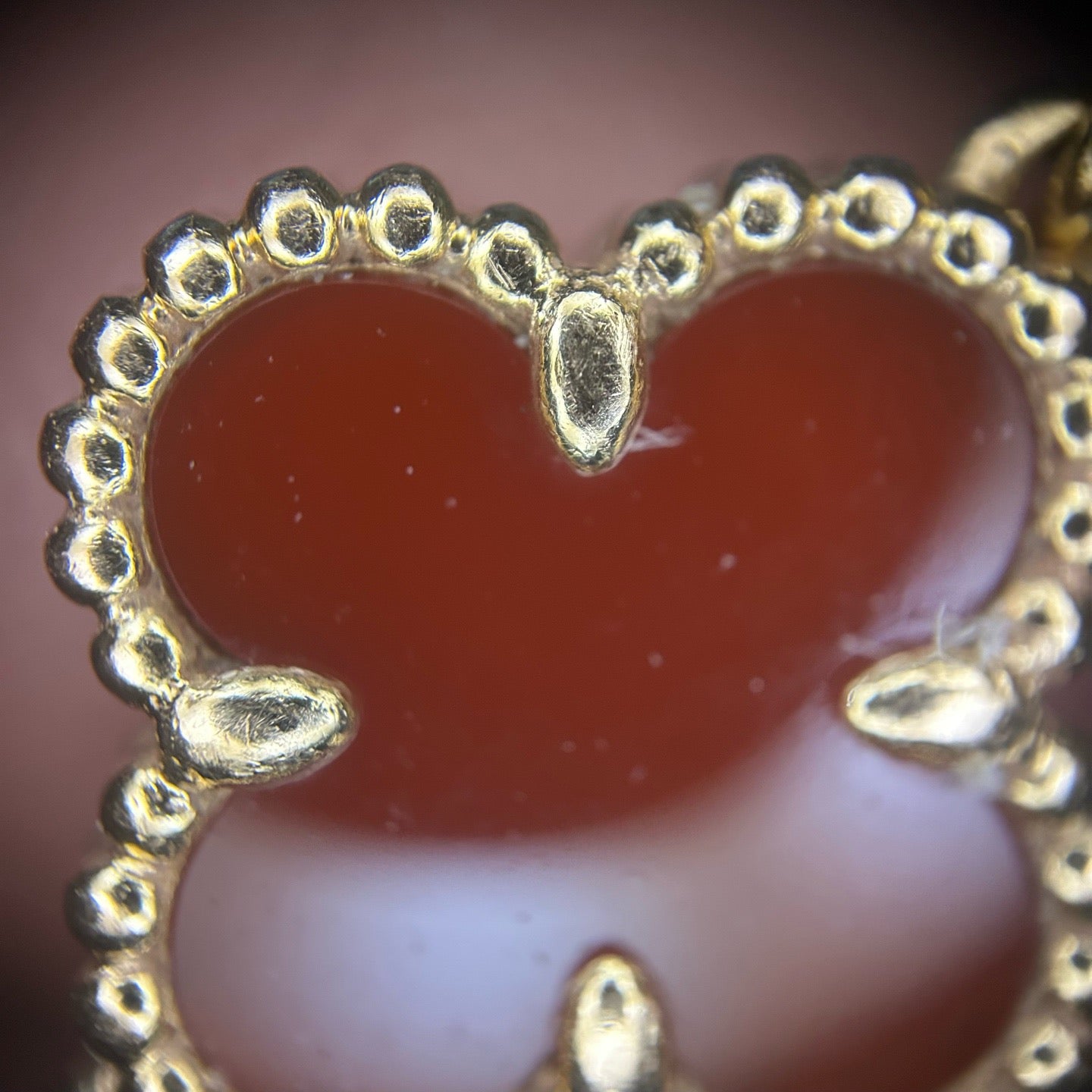 Van Cleef & Arpels - Alhambra Sweet - Yellow gold - Red - (17.5 cm)
