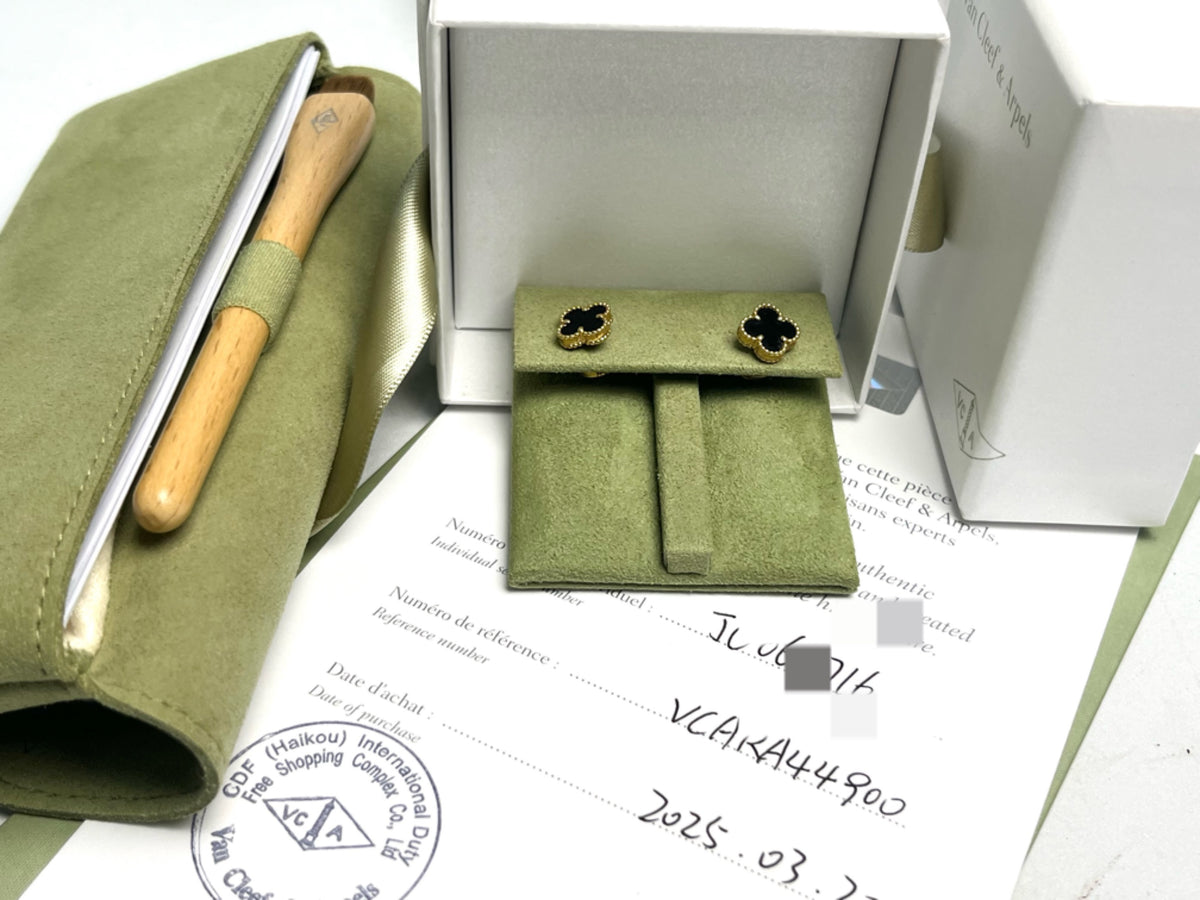 Van Cleef & Arpels - Alhambra - Yellow gold - Black