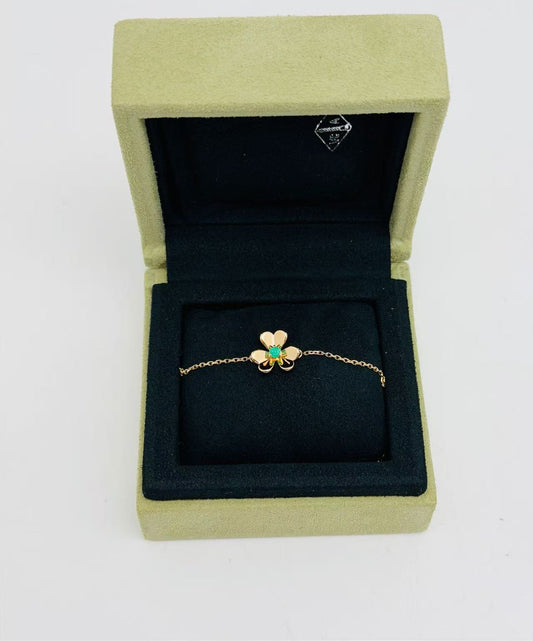 Van Cleef & Arpels - Frivole - Yellow gold - Pink - (4.0 cm)