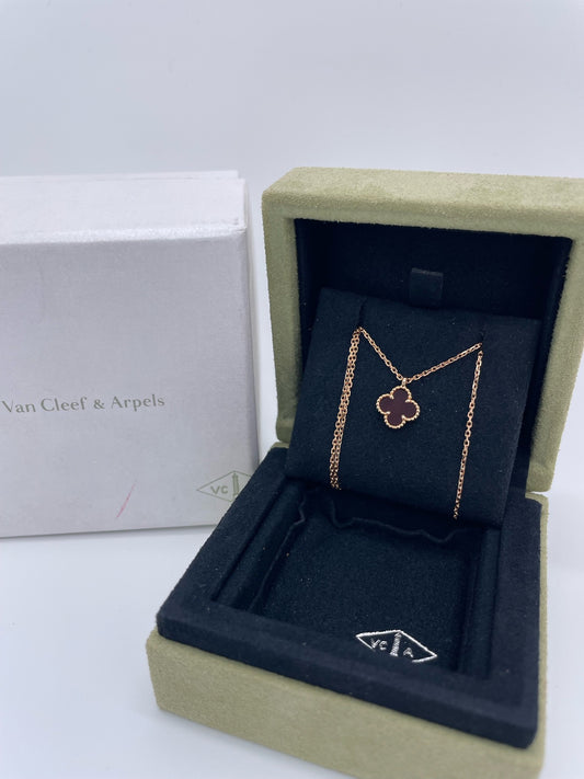 Van Cleef & Arpels - Sweet Alhambra - Pink gold - Red