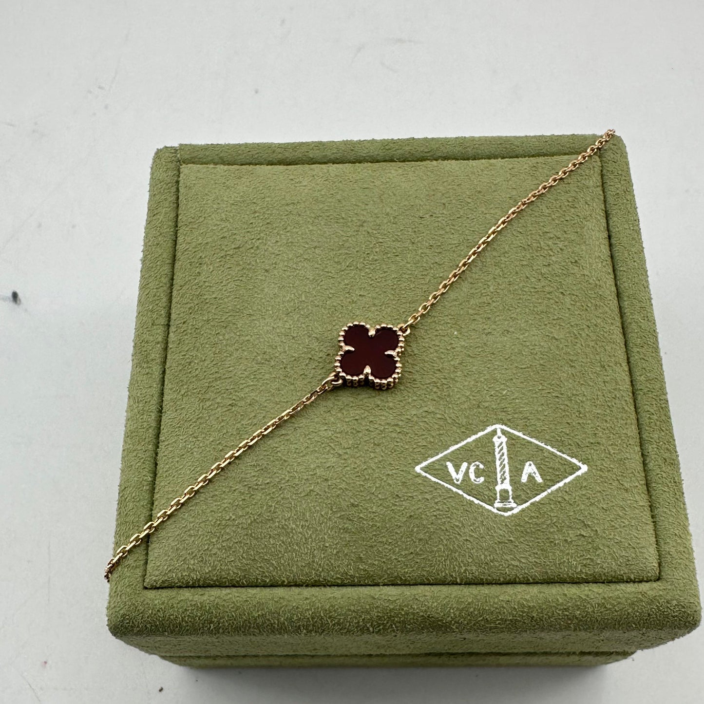 Van Cleef & Arpels - Sweet Alhambra - Pink gold - Red