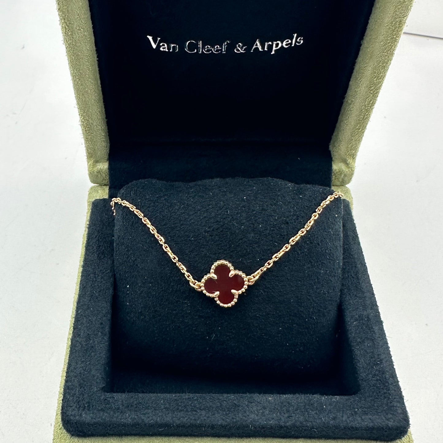 Van Cleef & Arpels - Sweet Alhambra - Pink gold - Red