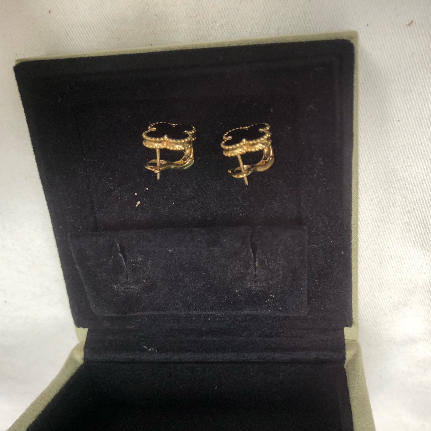 Van Cleef Arpels - Sweet Alhambra - Yellow gold - Black