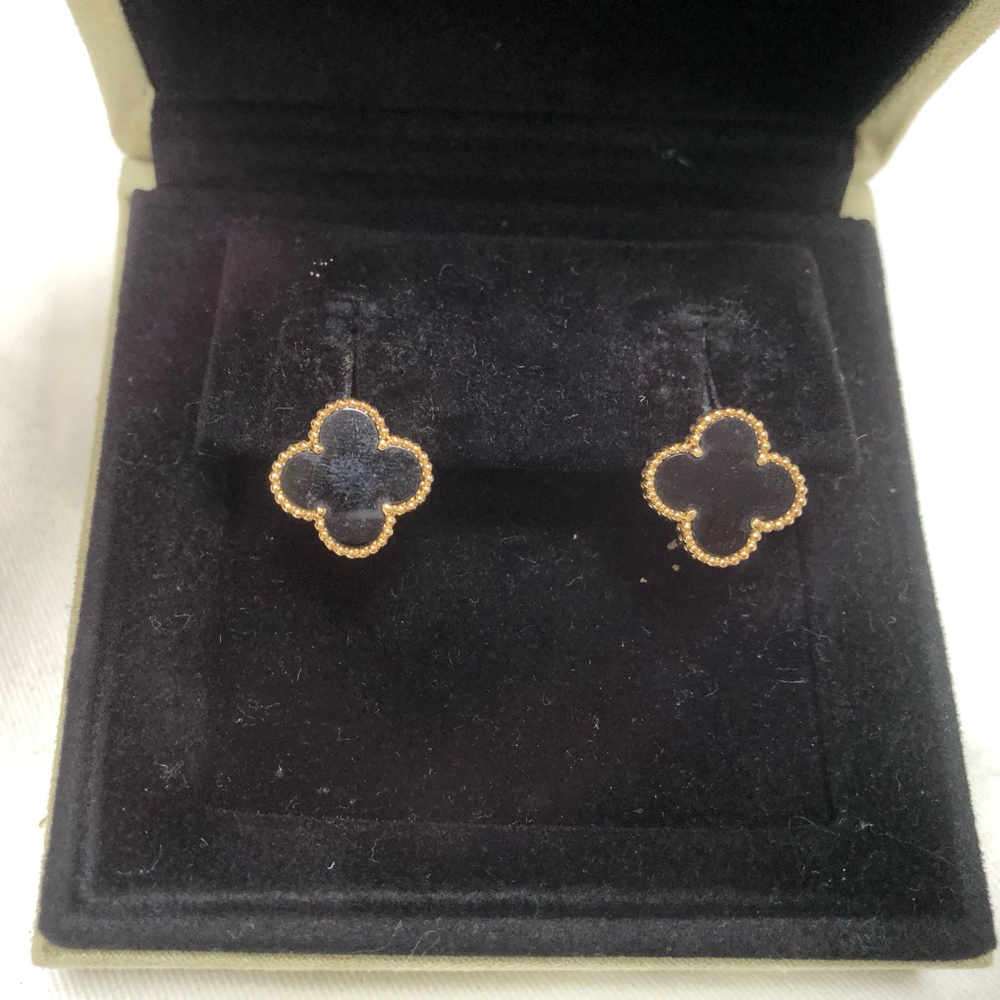 Van Cleef Arpels - Sweet Alhambra - Yellow gold - Black