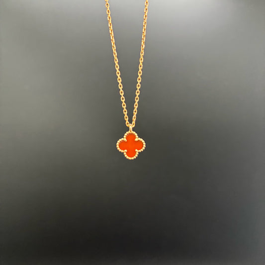 Van Cleef & Arpels - Sweet Alhambra - Yellow gold - Red