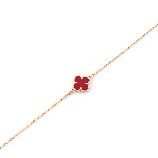 Van Cleef & Arpels - Sweet Alhambra - Yellow gold - Red