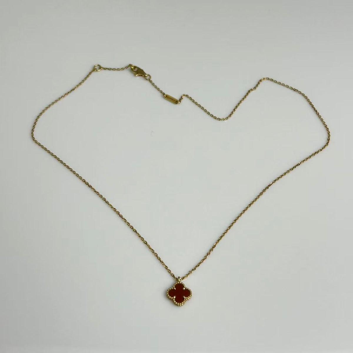 Van Cleef & Arpels - Sweet Alhambra - Yellow gold - Red