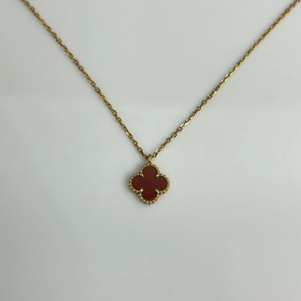 Van Cleef & Arpels - Sweet Alhambra - Yellow gold - Red
