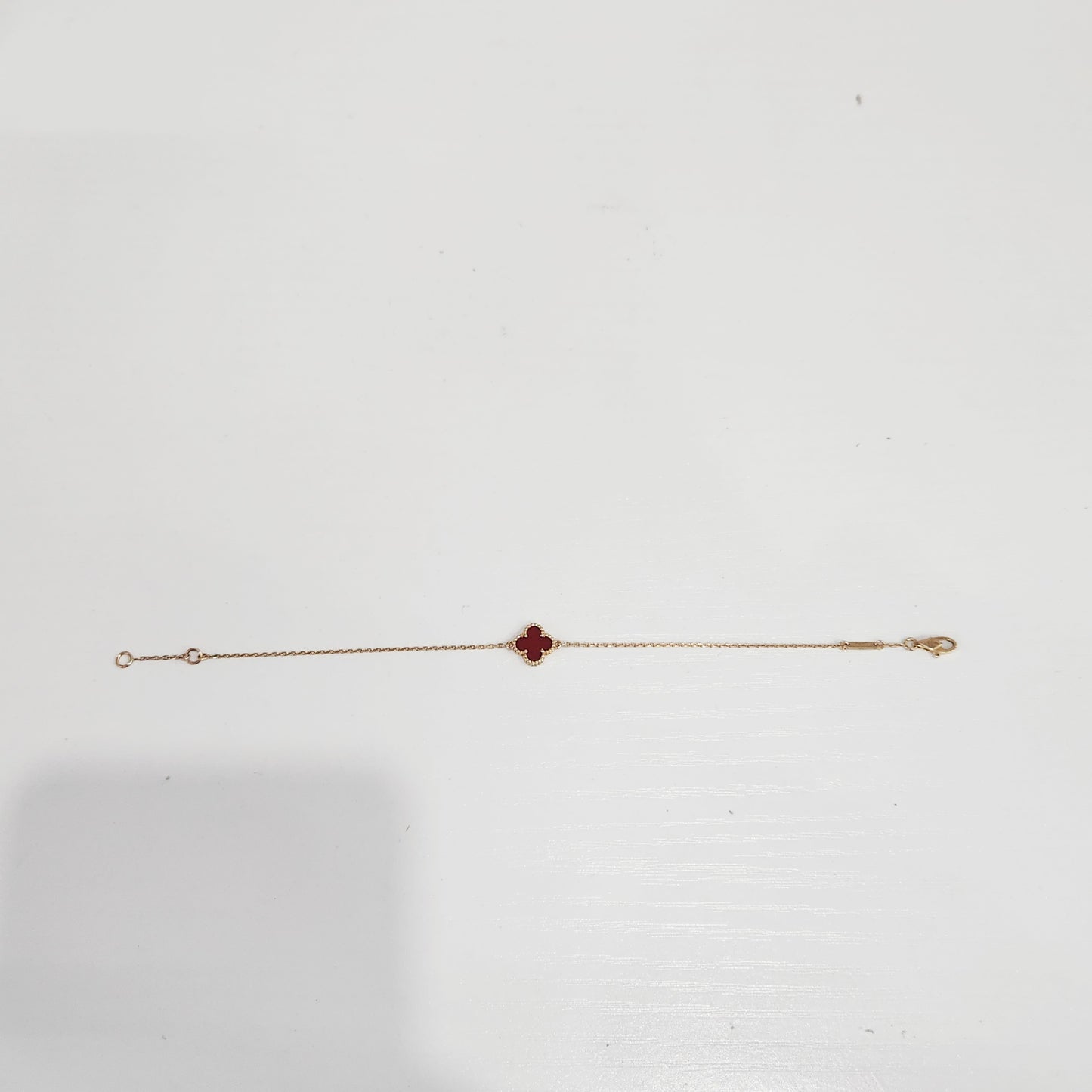 Van Cleef & Arpels - Sweet Alhambra - Yellow gold - Red - (16.5 cm)