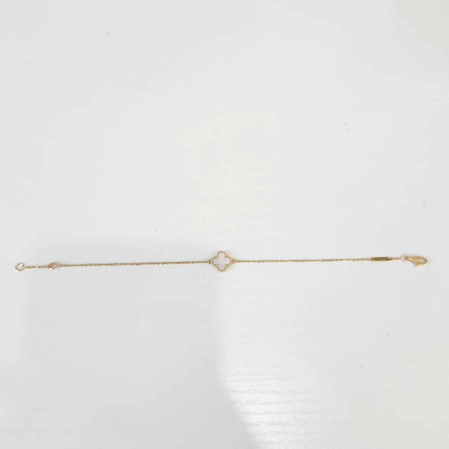 Van Cleef & Arpels - Sweet Alhambra - Yellow gold - White