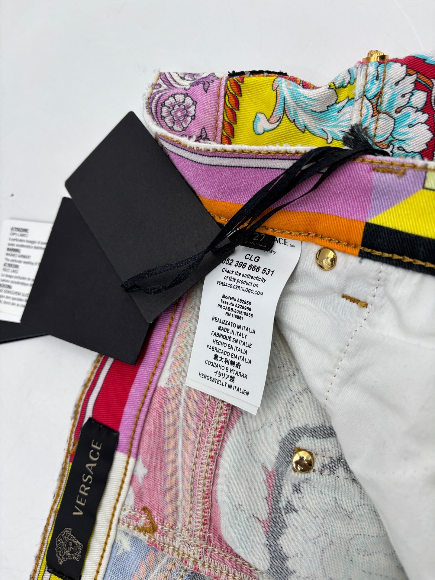 Versace - Other - Denim - Jeans - Multicolour - (S)