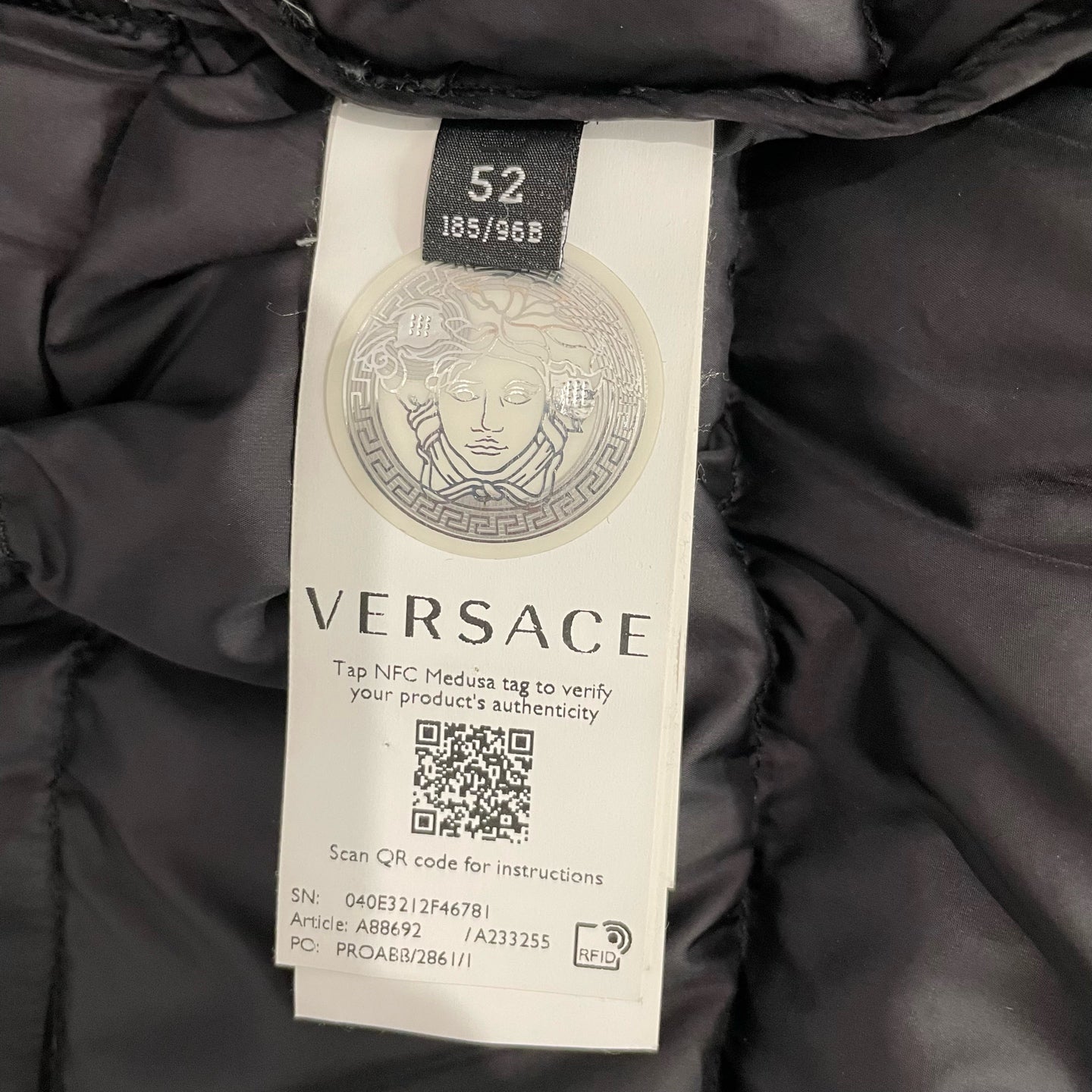 Versace - Other - Polyamide - Black - (52)