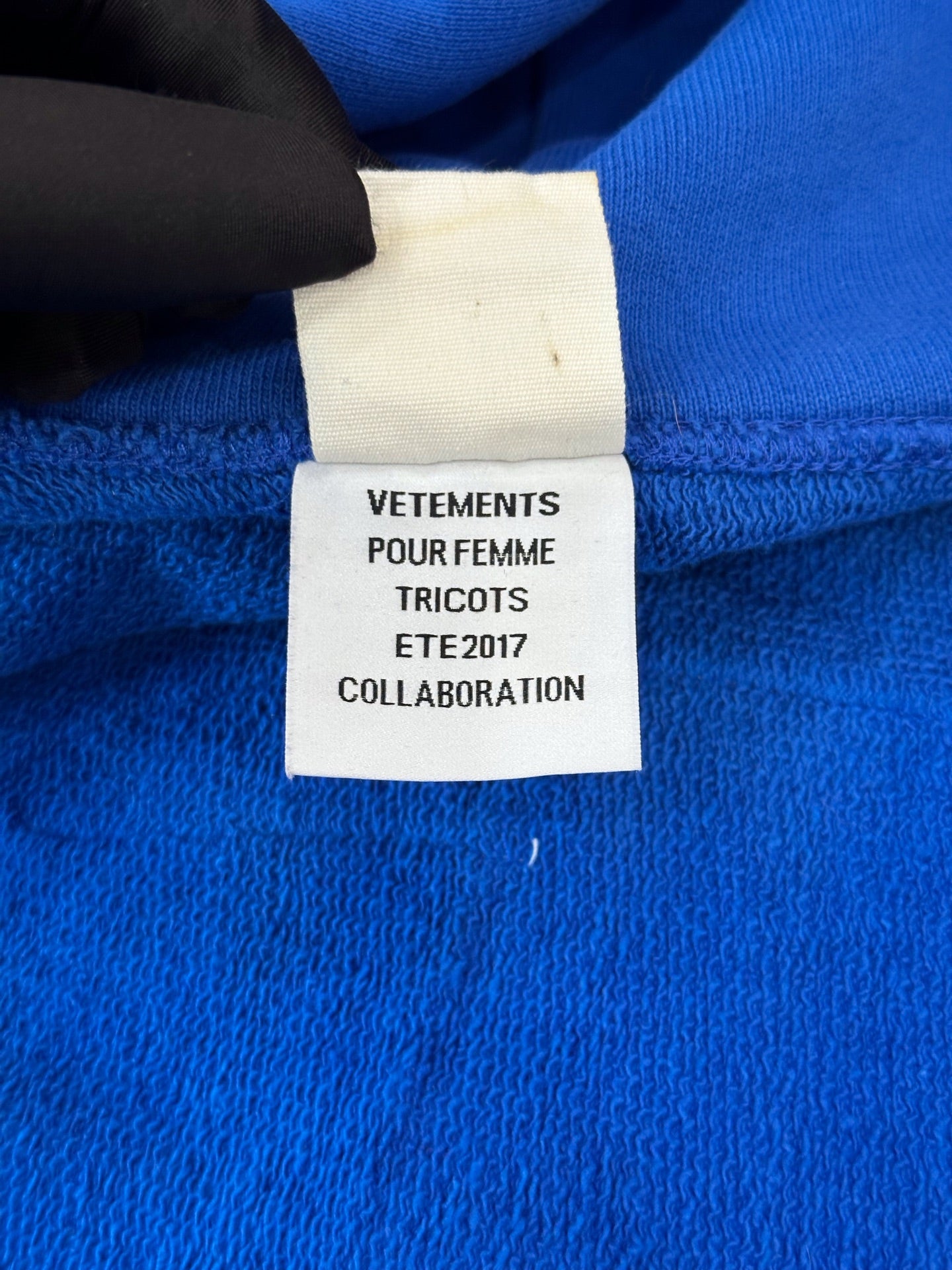 Vetements - Other - Cotton - Blue - (XS)