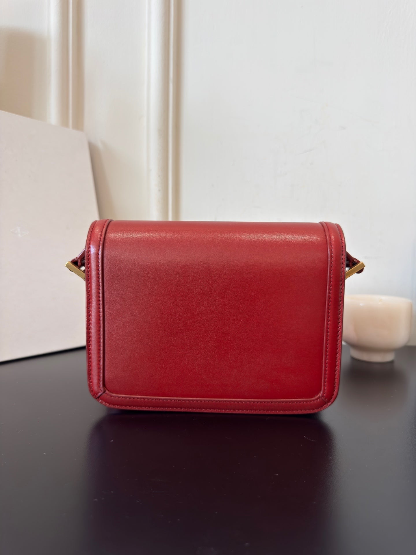 YSL - Solferino - Leather - Red - (small)