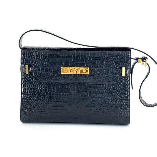 Yves Saint Laurent - Manhattan - Leather - Black - (medium)