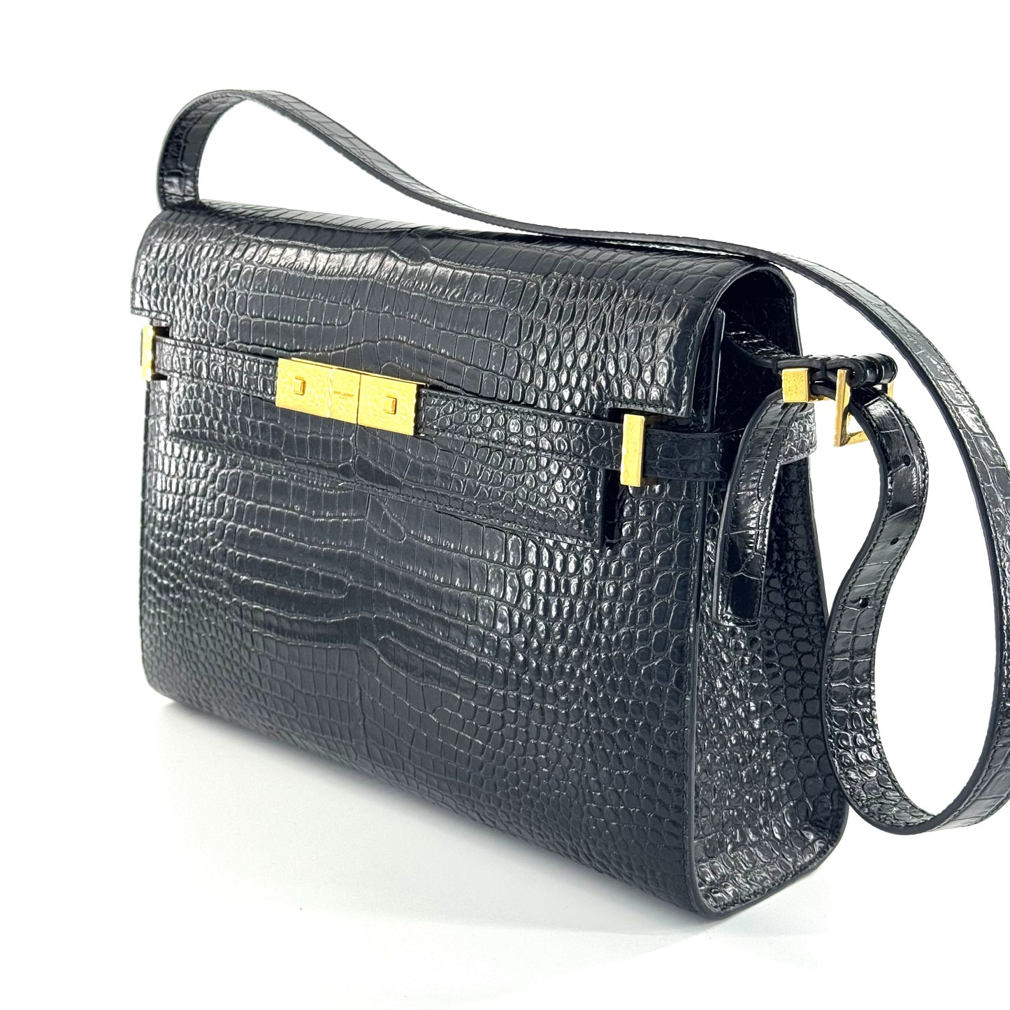 Yves Saint Laurent - Manhattan - Leather - Black - (medium)