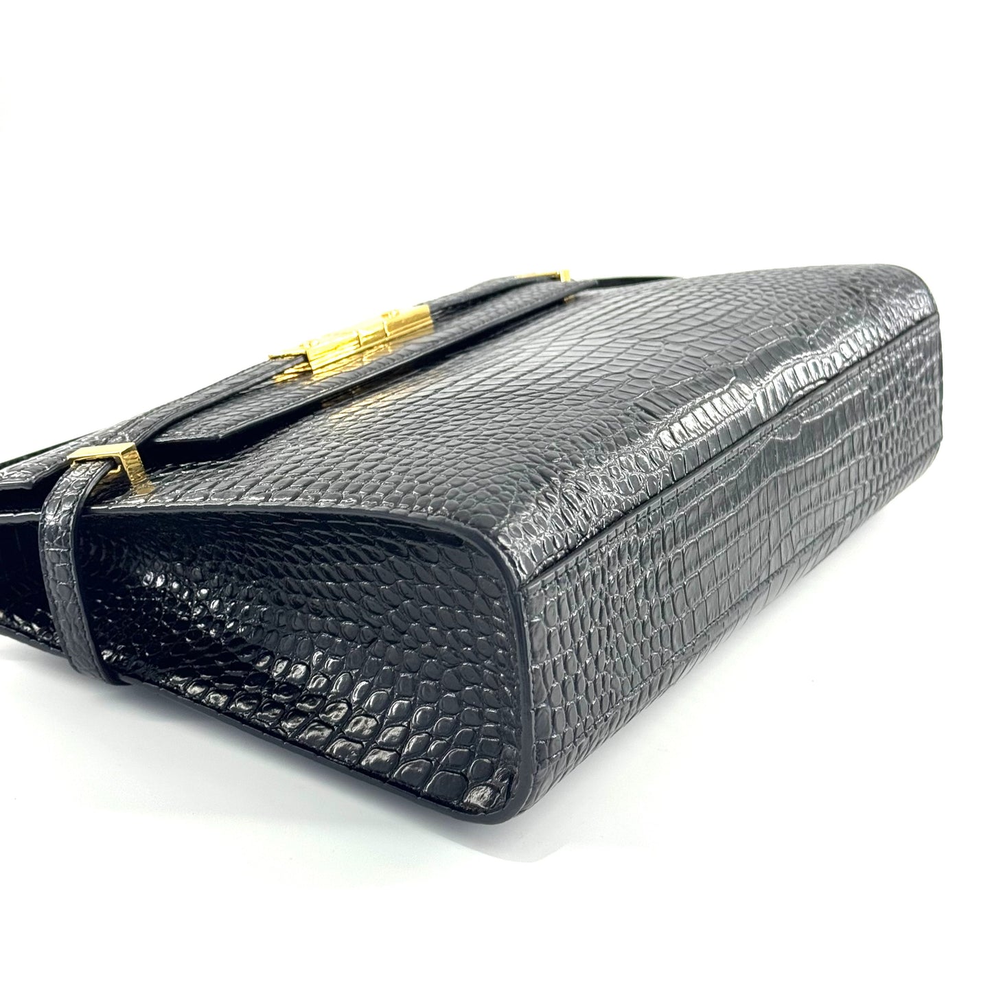 Yves Saint Laurent - Manhattan - Leather - Black - (medium)