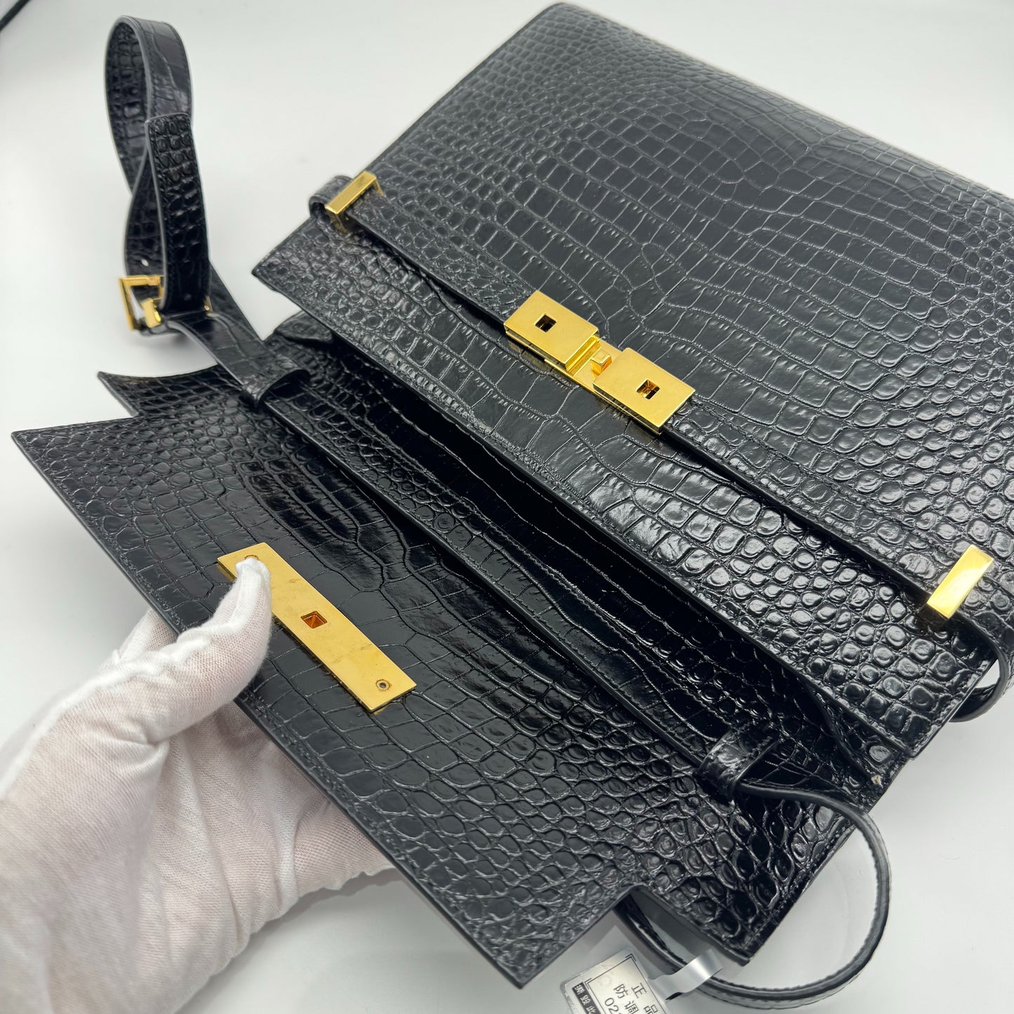 Yves Saint Laurent - Manhattan - Leather - Black - (medium)
